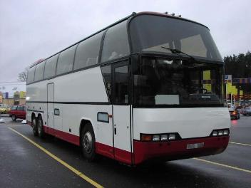 Bus rental in Latvia Riga Setra Neoplan VanHool