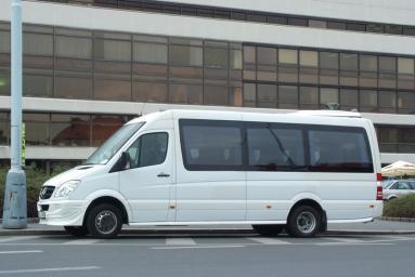 Minibus Rental Latvia Mercedes Benz Sprinter Lux TOP Business class